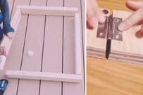 【折りたためる作業台DIY】コンパクトになるから収納場所に困らない！素敵なペイントにも注目