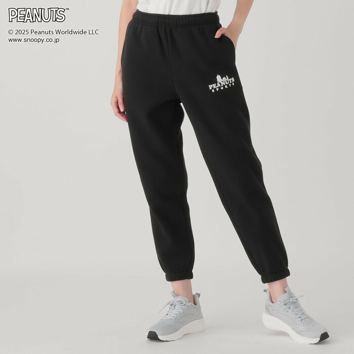 ぜひセットで揃えたい「PEANUTS SPORTS 裏起毛スウェットパンツ」