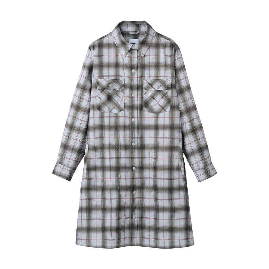 出所：ワークマン公式オンラインストア レディース高撥水ビエラシャツワンピース