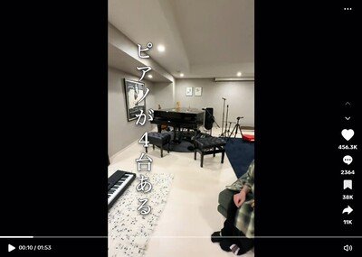 出所：佐藤健のTikTok（@takeruxxsato_）参照日：2025年9月3日