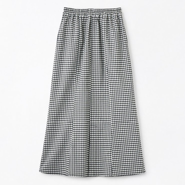出所：しまむら　オンラインストア　レディース　チェック柄マーメイドスカート(ANSERI)
