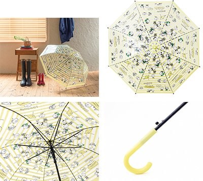 出所：ローソン公式　SNOOPY UMBRELLA BOOK YELLOW