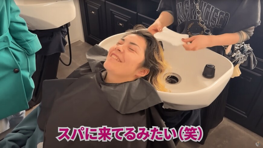 初めて日本の美容院