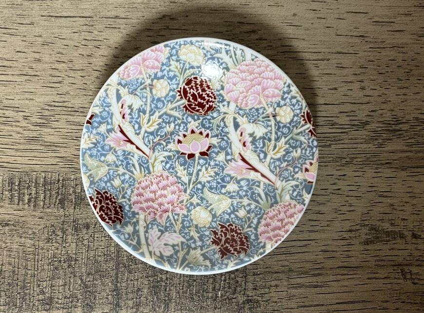 セリア、豆皿　絵画　WM