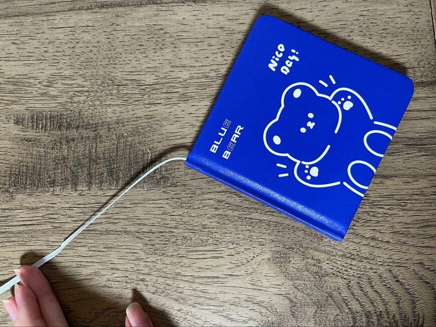 ダイソー、スクエアノート画像