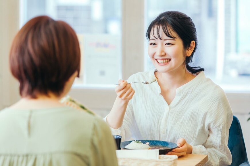 仲間とランチ