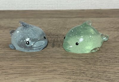 セリア、ぷにぷにアクアリウムイルカさん商品画像