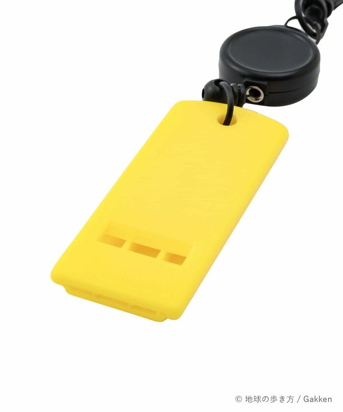 3COINS公式　もしもの時ホイッスル／地球の歩き方