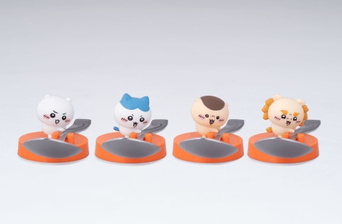 第一弾はちいかわ、ハチワレ、くりまんじゅう、シーサーが登場
