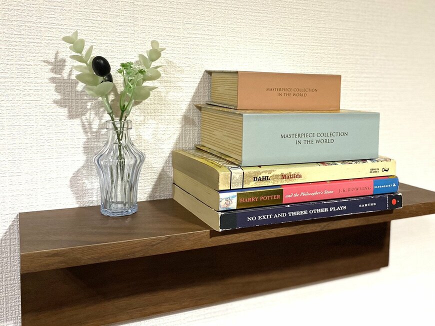 ※筆者撮影（セリア、ブック型ボックスM　ブック型ボックスS）