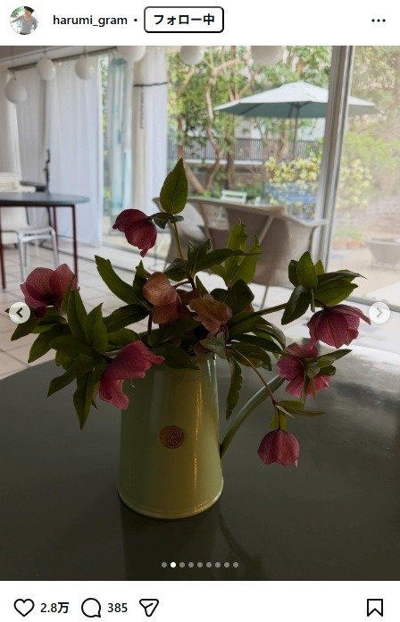 出所：栗原はるみのInstagram（＠harumi_gram）　参照日：2026年3月24日