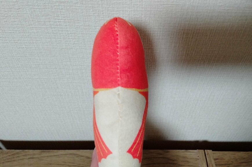 筆者撮影（セリア、またたび入りお魚クッション）