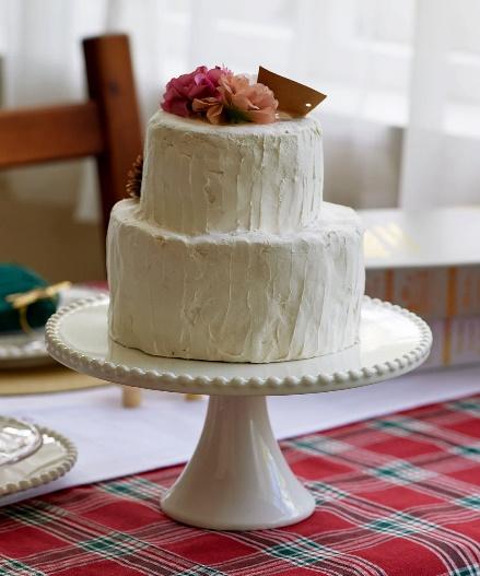 出所：パルグループ公式ファッション通販サイト 3COINS【クリスマスの食卓】ドットリムケーキスタンド