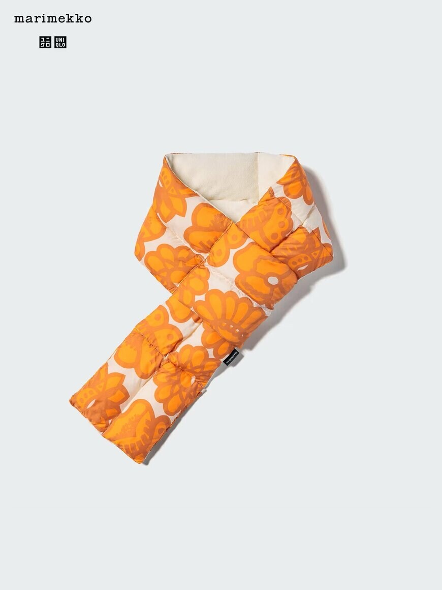 出所：ユニクロ公式　パデッドマフラー