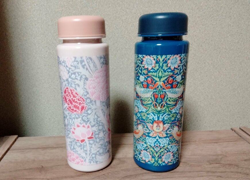 筆者撮影（セリア、ウォーターボトル 500ml　WM）