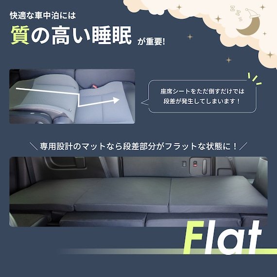 出所：ニトリ公式通販ニトリネット　車中泊マット ホンダフリードクロスターGT2／4／6／8型 6人用（助手席用）