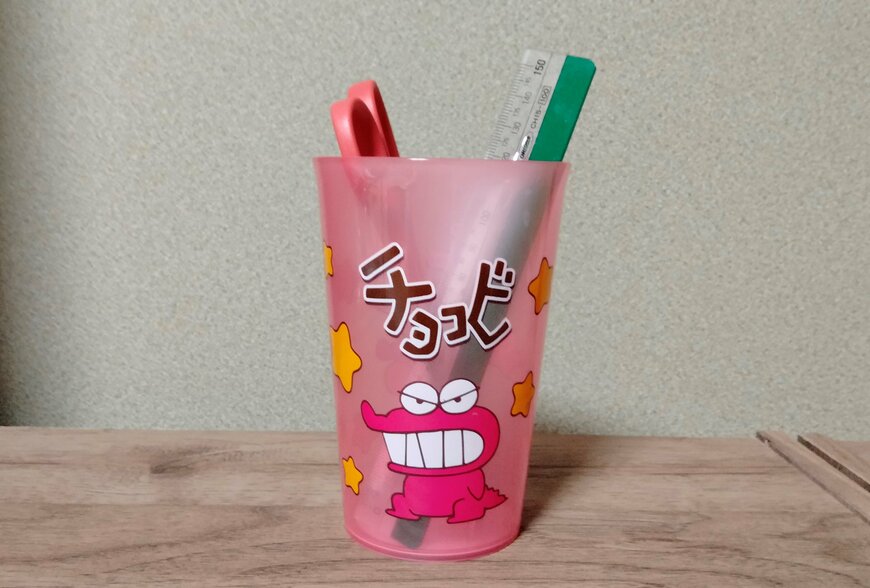 筆者撮影（セリア、タンブラー C/S チョコビ）