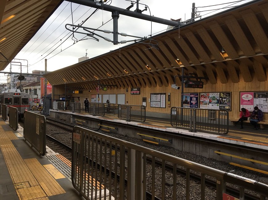 東急池上線旗の台駅 が戸越銀座に引き続き2019年春に木造駅にリニューアル