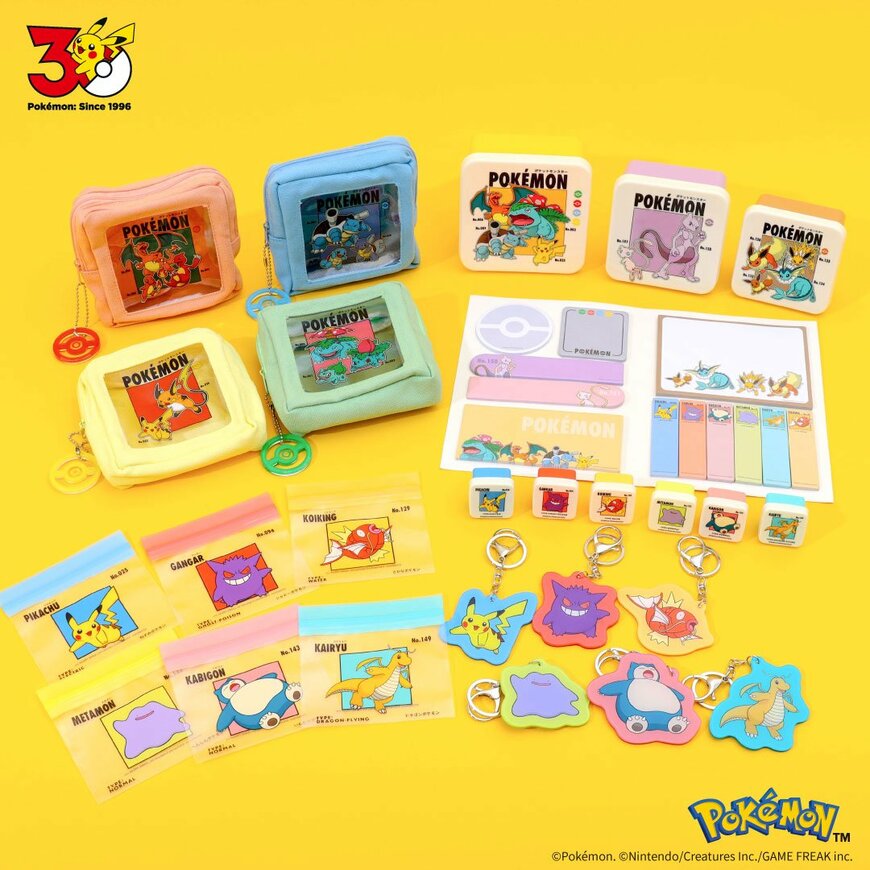 3COINS×ポケモン30周年 発売情報