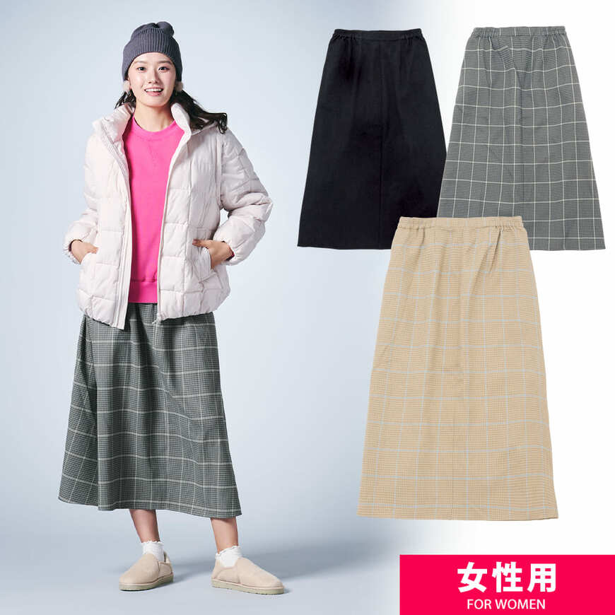 ワークマン公式　レディース撥水フレアスカート画像