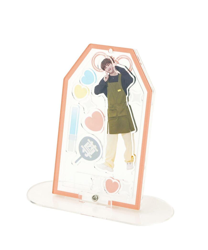 3COINS、お守り型アクスタストラップ/推し活 画像