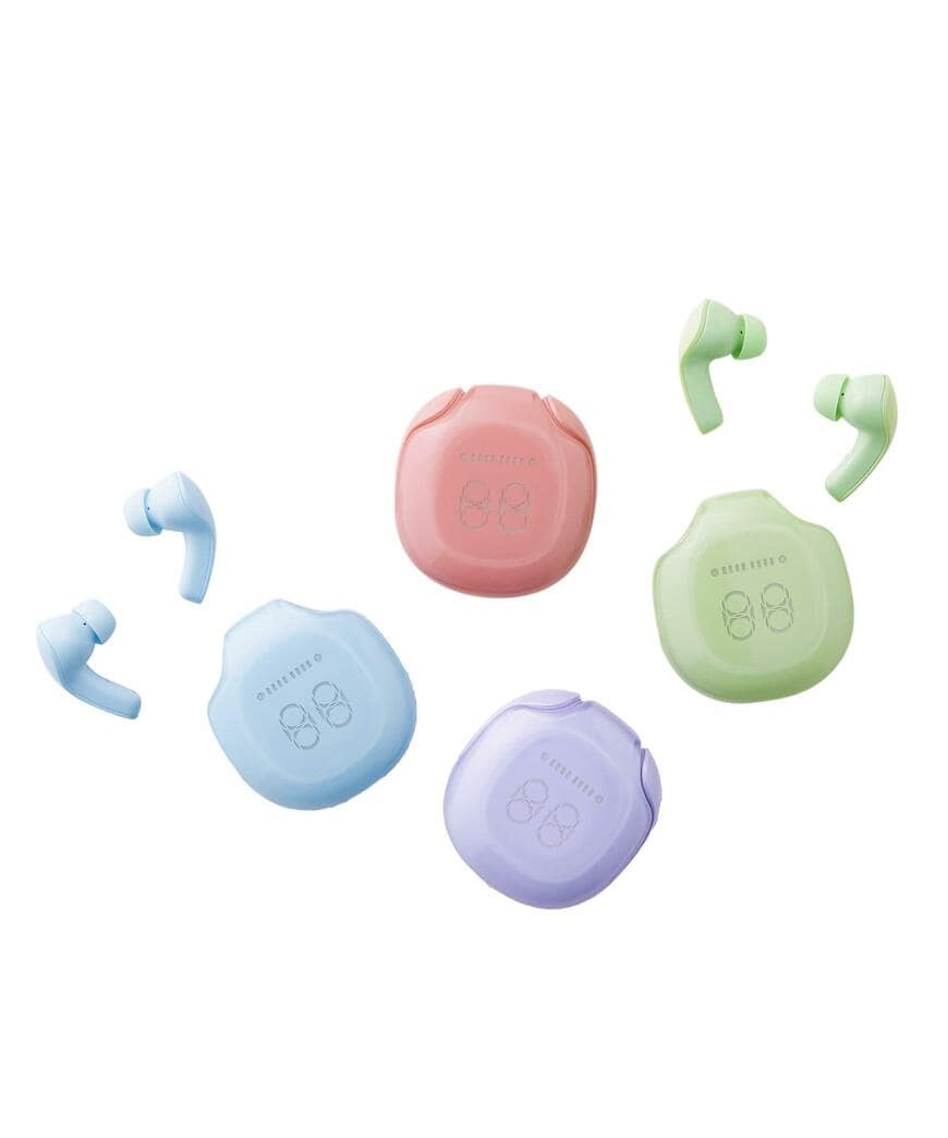 3COINS、液晶デジタルワイヤレスイヤホン画像