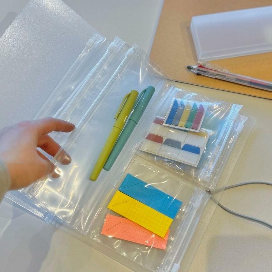 無印良品、スライダー付かさばらないポケットホルダーの画像