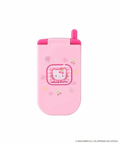 3COINS、ガラケー風ミラーくしセット/HELLO KITTY