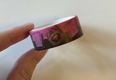 ダイソー、マスキングテープ（チロルチョコ））