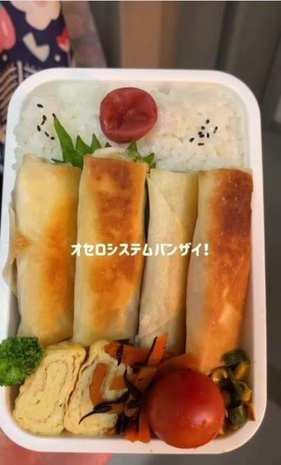 完成した「旦那弁当」