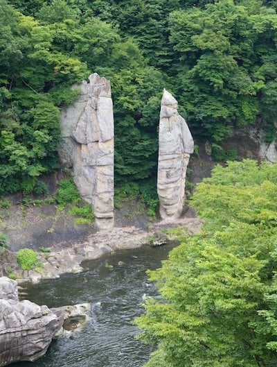夫婦岩の姿