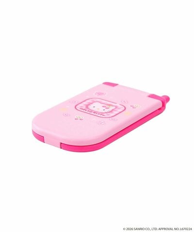 3COINS、ガラケー風ミラーくしセット/HELLO KITTY