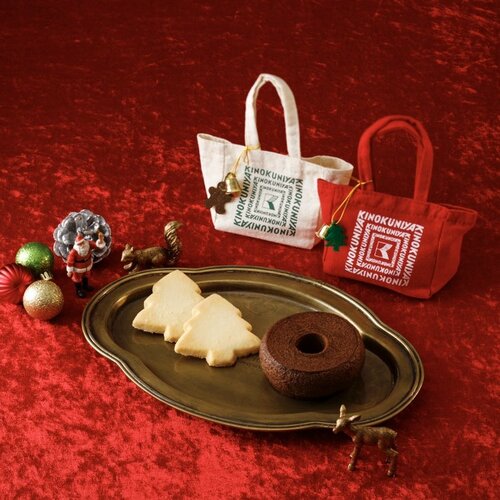 クリスマスミニスイーツバッグ(ジンジャーマン・ツリー)