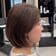 ボブの女性がショートに挑戦！襟足すっきりのショートヘアでどこから見ても美しいシルエットに変身