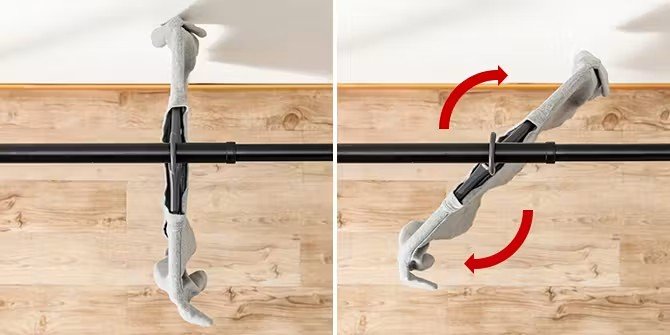 フックの角度を45度刻みで細かく調整できる機能も見逃せません