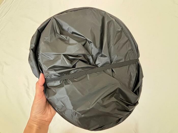 ダイソー　タッチアップ式サンシェード