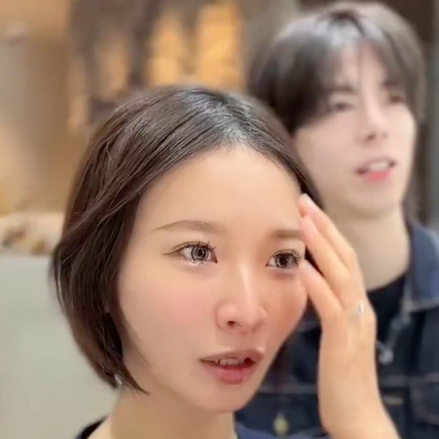 「ほんとにやばいの」産後の薄毛に悩む育児ママ→抜け感ある姿に変身！流れるシースルーバングが美しい