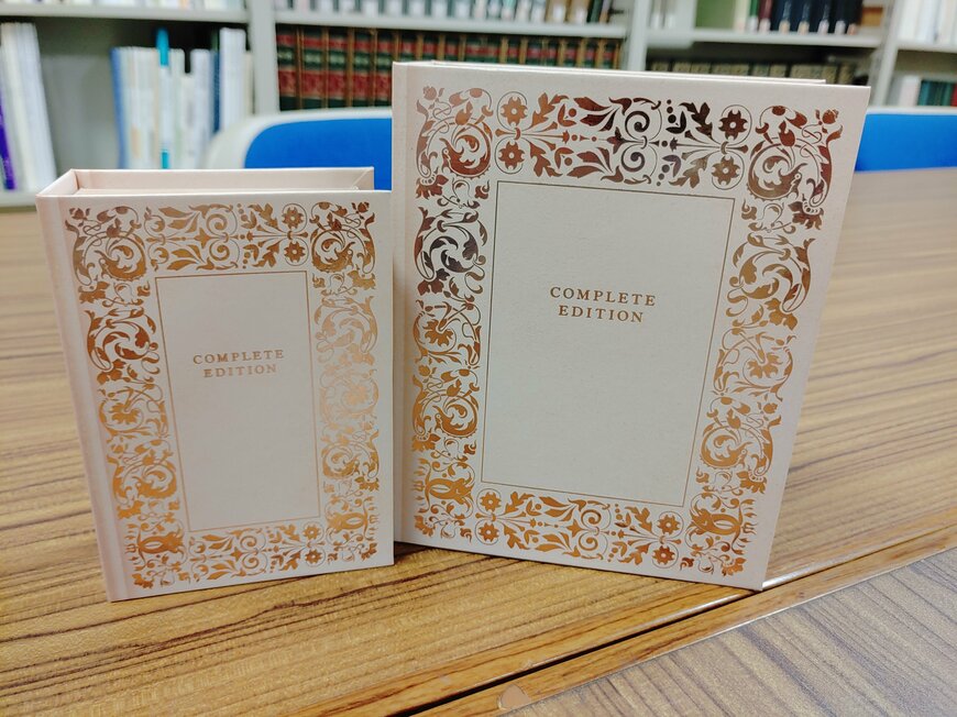 筆者撮影（Seria、amifa　2022　ブック型収納）