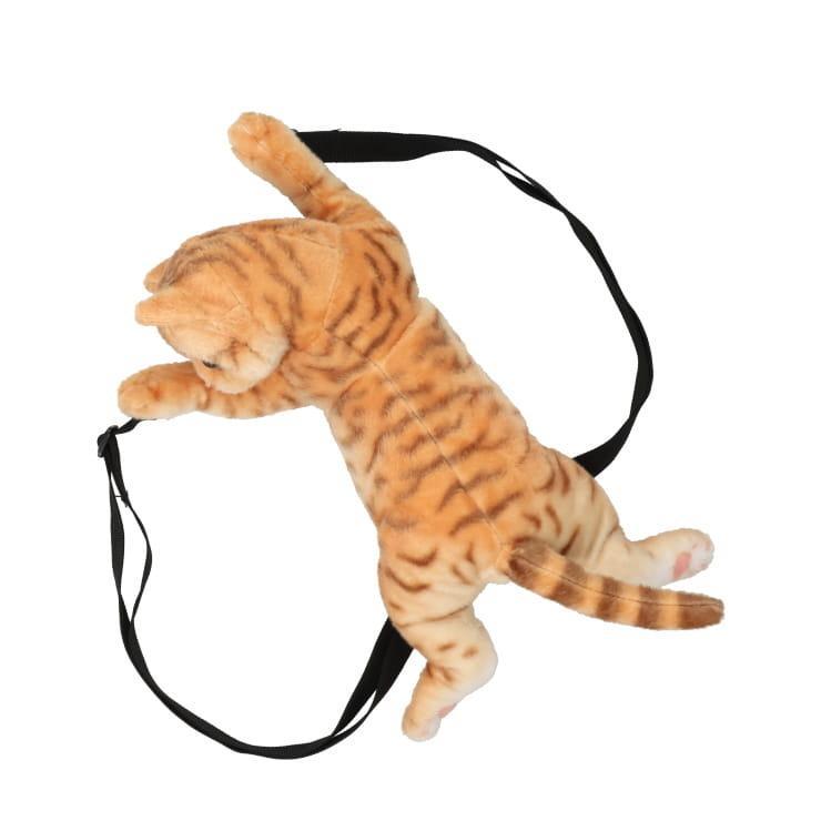 出所：しまむら公式オンラインストア キッズ　ぬいぐるみリュック ネコ （トラ）