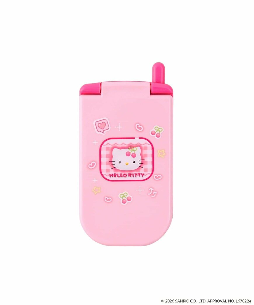出所：パルグループ公式ファッション通販サイト 3COINS ガラケー風ミラーくしセット／HELLO KITTY