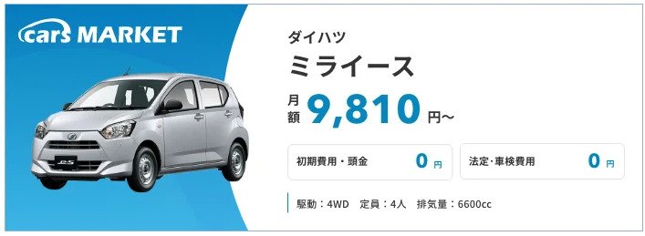 人気車種ランキング