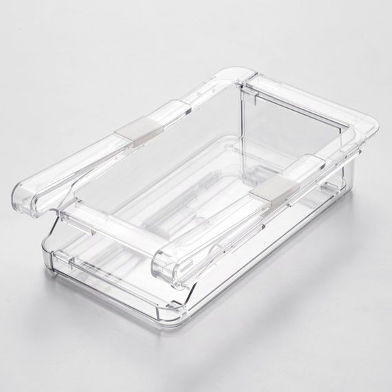 出所：ニトリ公式　丈夫で割れにくい 冷蔵庫棚下収納トレー 伸縮