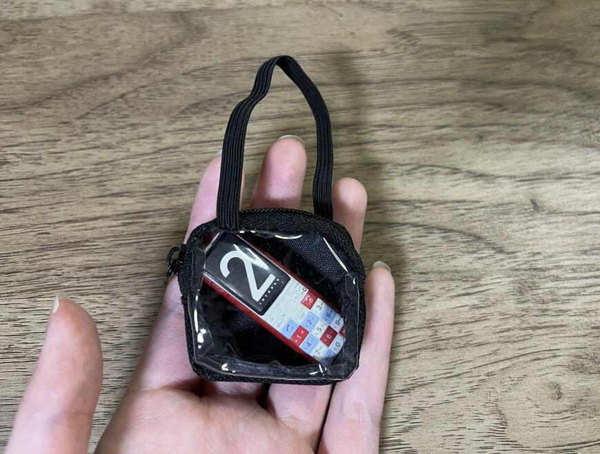 セリア、ミニショルダーバッグヲタコレ画像