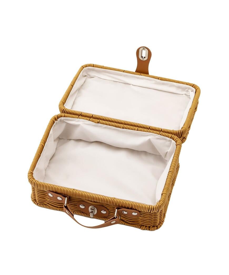 3COINS、PPラタントランクバッグ画像