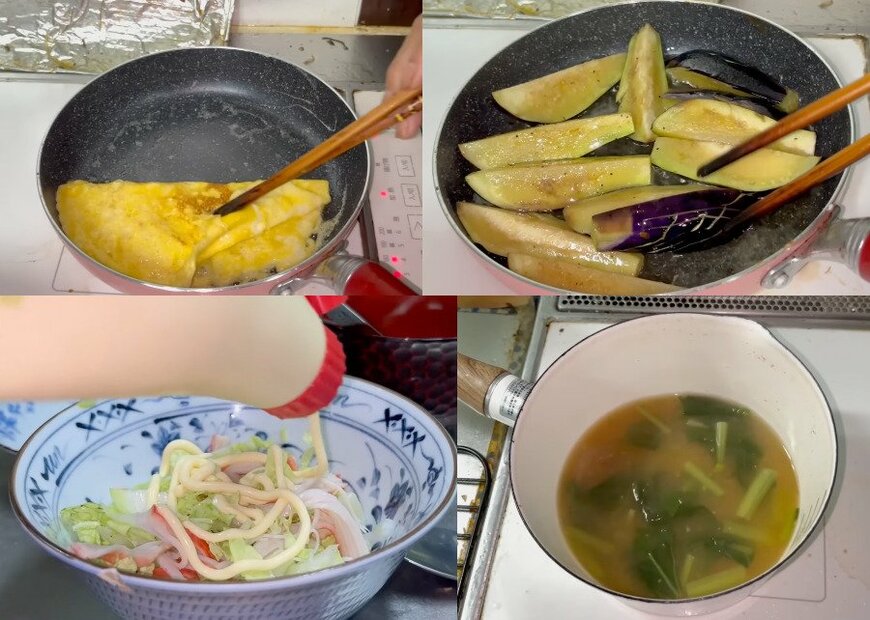 94歳の調理風景