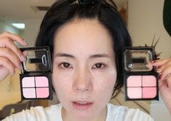 【40代にピンクは痛い？】ケイト限定新作1650円「バウンシーチークシャドウ」を43歳が徹底レビュー！大人世代にも映える上品カラーに胸キュン