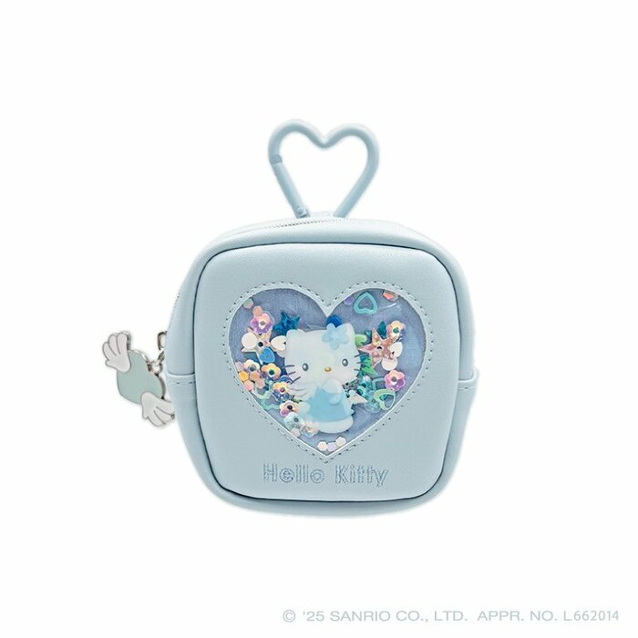 光を受けるたびに中のスパンコールが輝きます