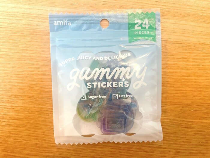 フレークシールのパッケージ