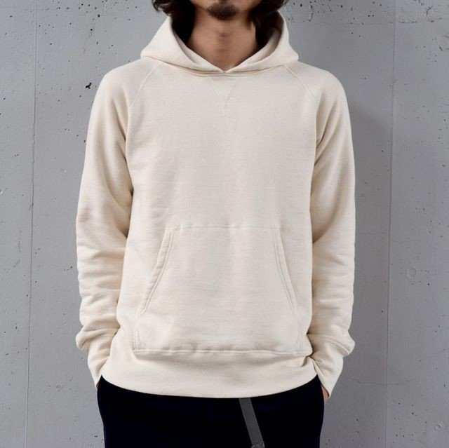 BARNS - 吊り編み裏毛プルパーカー ¥15,984（税込）