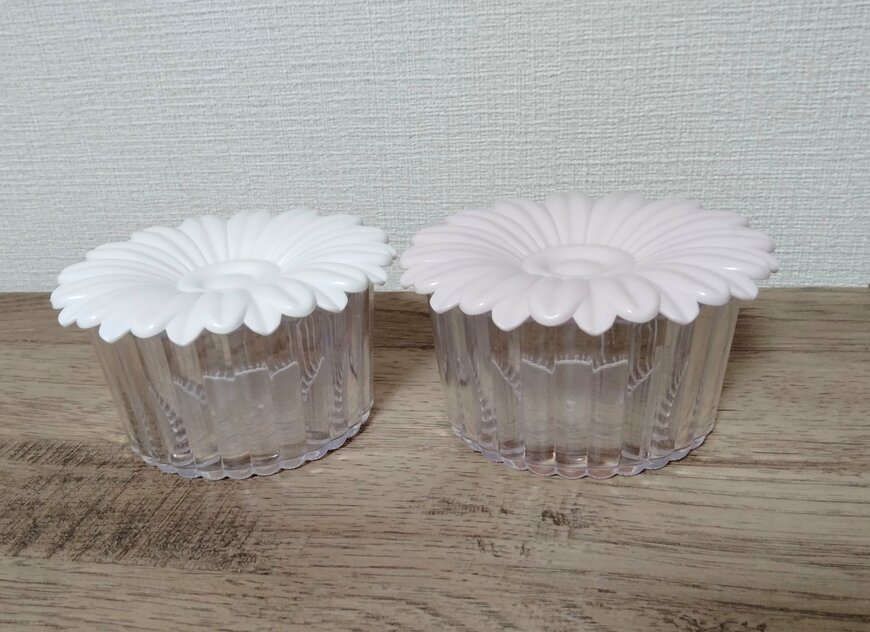 筆者撮影（セリア、インテリアポット ガーベラ）